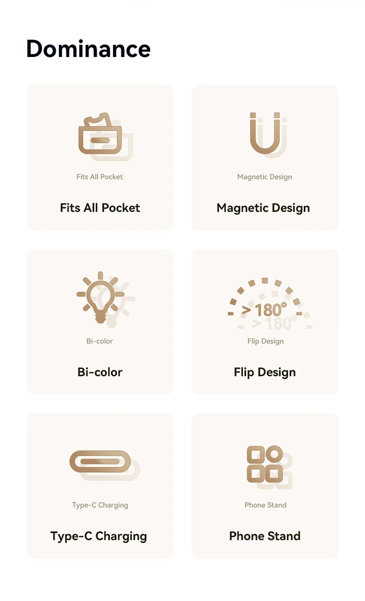 Ulanzi LM19 Mobile Phone Selfie Light Bi-color Pocket LED Magnetic Mini Ring Lamp Photography For iPhone 16 15 Apple 14 13 Pro