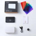 Ulanzi VIJIM VL120 Led Video Light 3200-6500K With Diffuser RGB Effect Camera Light Vlog Fill Light Photography Studio Lamp
